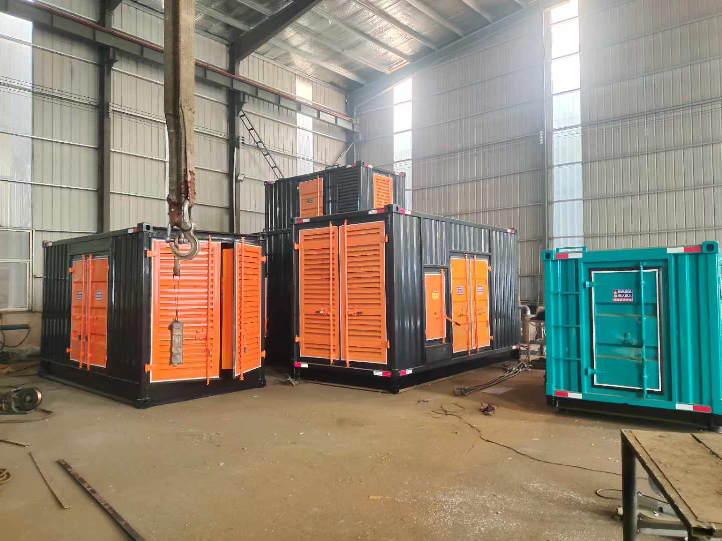 开鲁500kw柴油发电机组可以带动多少功率设备？